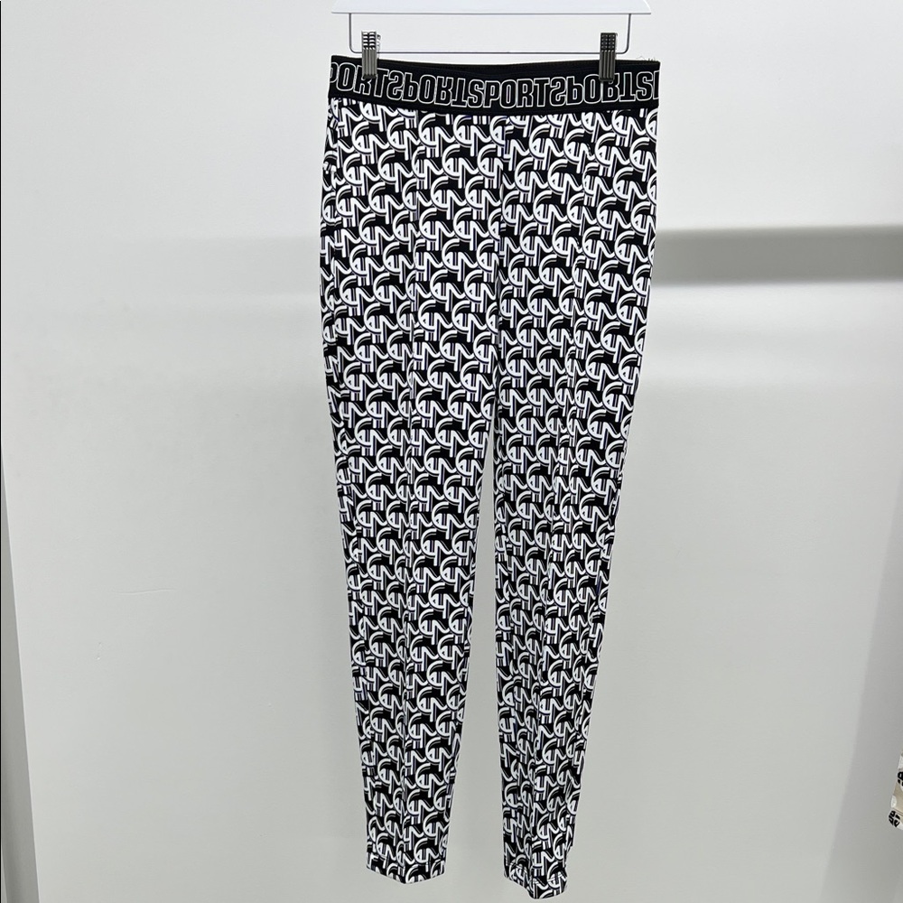 Stylish MC Monogram Skinny Pants